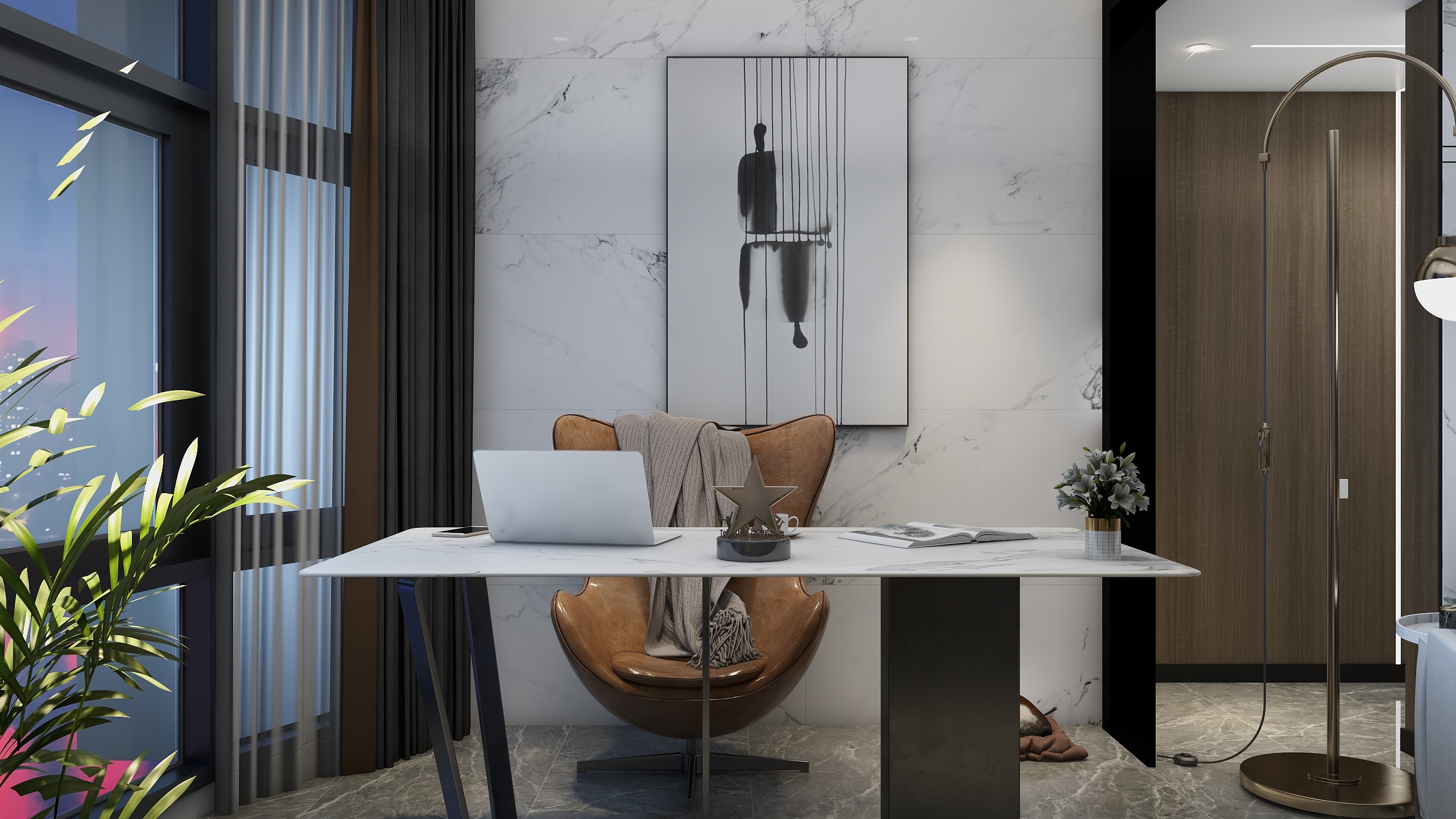 潮州设计师阿龙-【我要上头条】-现代轻奢-境装修效果图