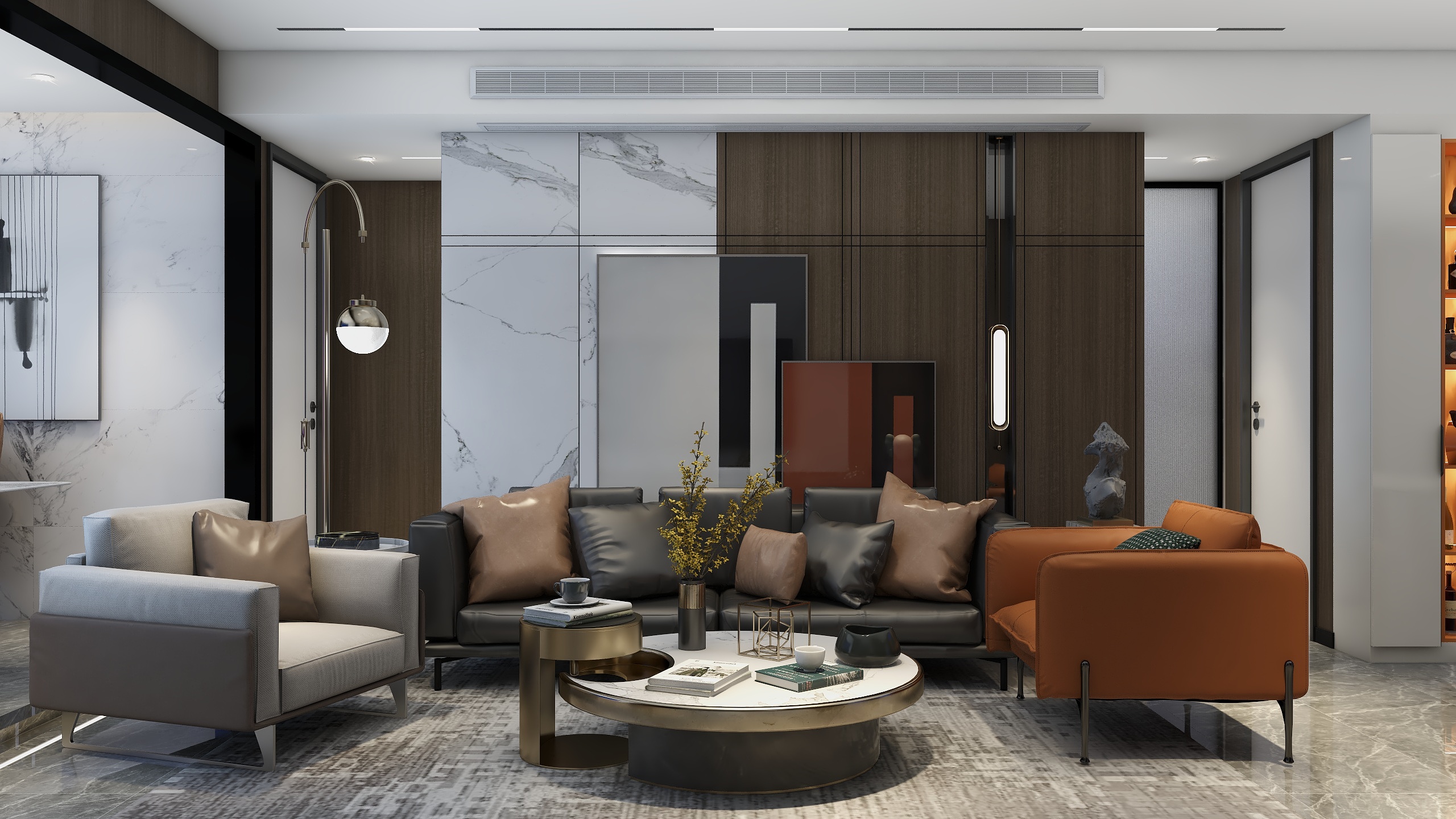 潮州设计师阿龙-【我要上头条】-现代轻奢-境装修效果图