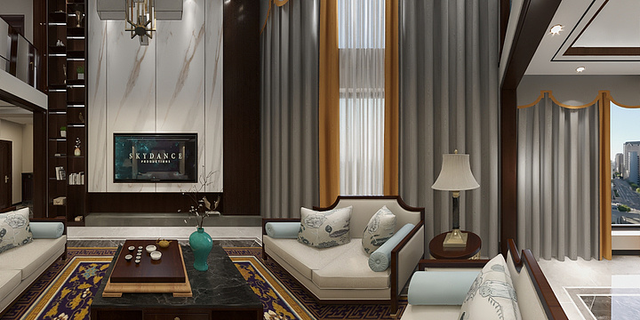 新一飞设计-别墅方案1-装修设计方案