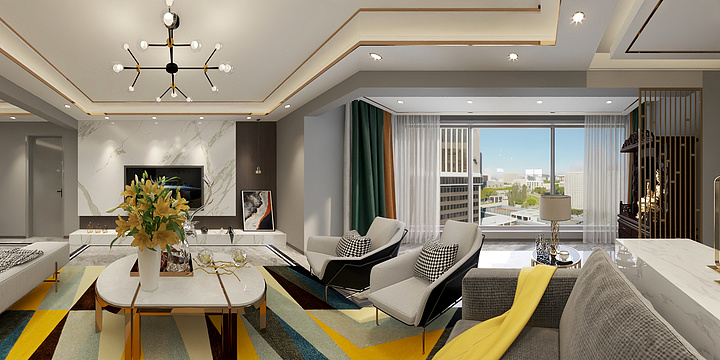 清风丶丶-龙湖天宸原著-装修设计方案