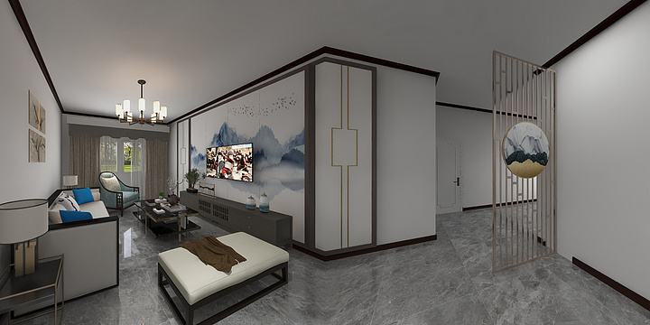 信康装饰-窑湾山河家园-装修设计方案