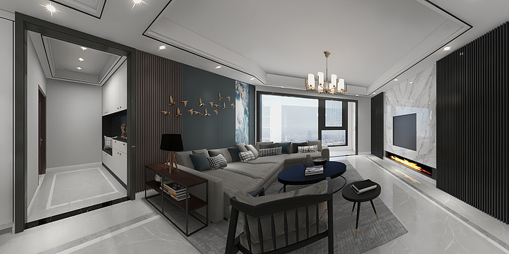 Design卢工-云峰原著37-202-装修设计方案