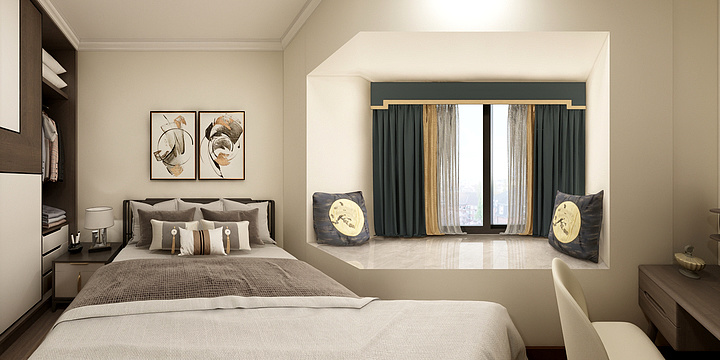 设计结冰-领峰国际3-1-2301-副本-装修设计方案