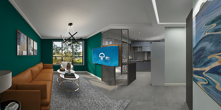 Kråke-朱鹏鸣家-装修设计方案