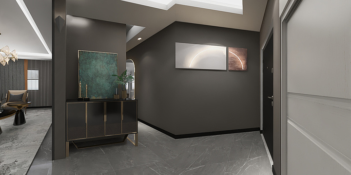 c决-现代轻奢F1-装修设计方案