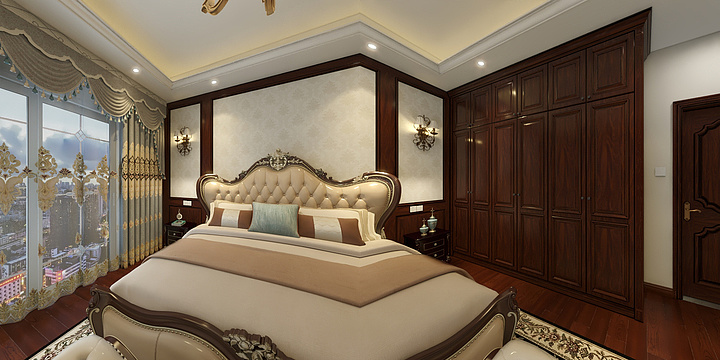 Kevinccc-周总-卧室3楼-装修设计方案