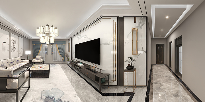 私宅设计-伍-昆明恒大雅苑-装修设计方案