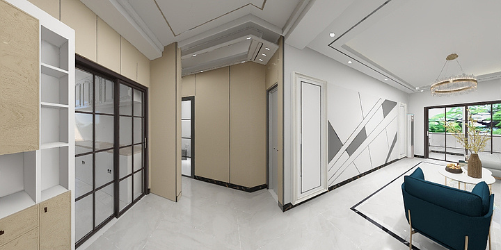 郑店德利装饰8949WX-泰山现代城-装修设计方案