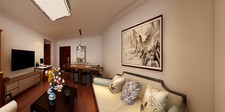 设计陈--浦航路36弄17号403室.dw-装修设计方案