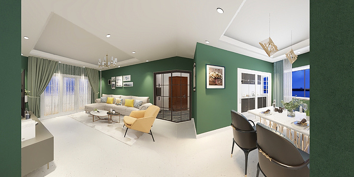 李馬盛-旭日海岸-装修设计方案