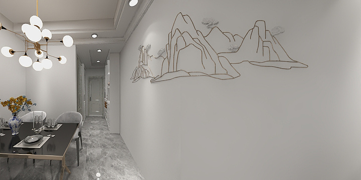 沐与晨风-碧桂园天玺湾8栋602-装修设计方案