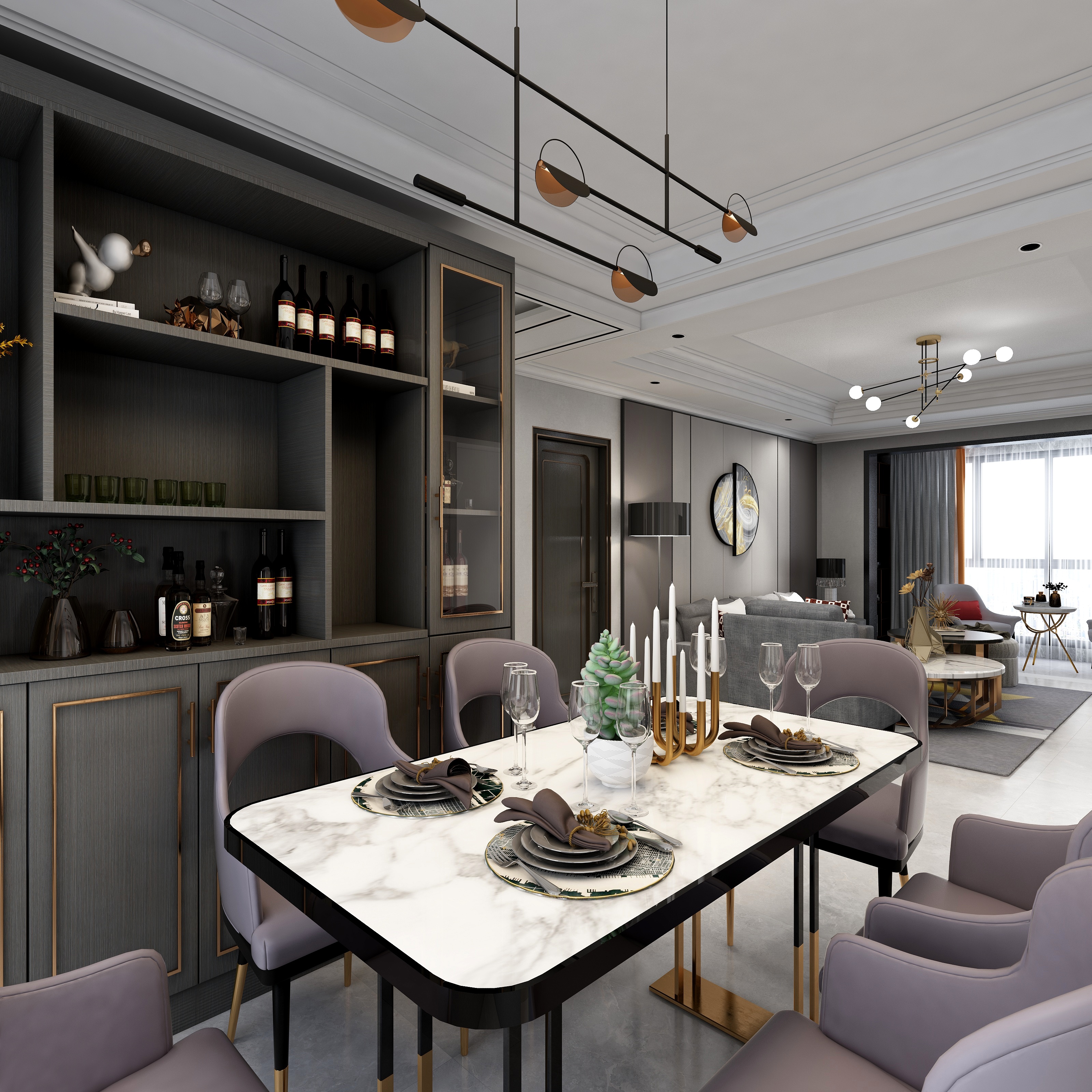 卢晨翔地平线装饰-山山叔-装修设计方案