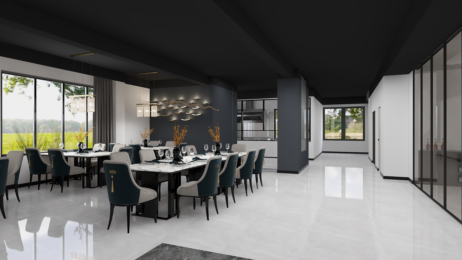 木有昵称呀-工装食堂-装修设计方案