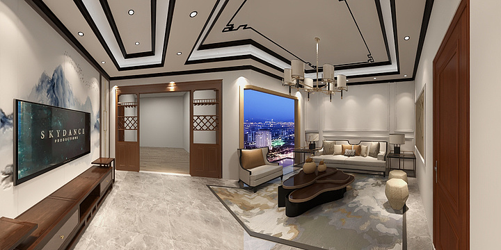 11辉鹏装饰设计-余店新街装修-装修设计方案