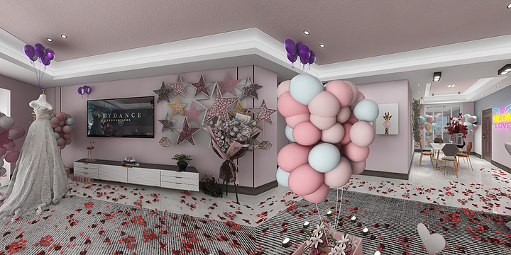 泰诗爾-凤凰城七夕风格-装修设计方案