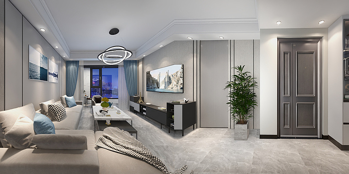 何健平-华力紫云府115平-装修设计方案