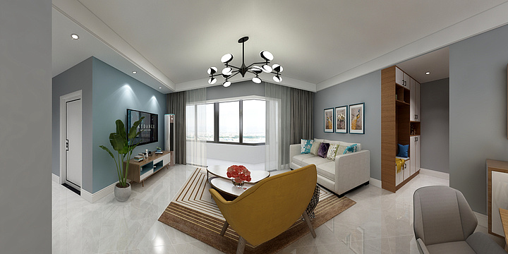 阿_振-融汇城110效果图-副本-装修设计方案