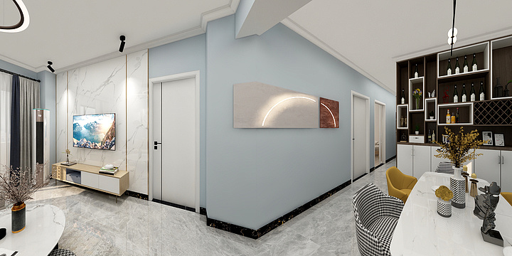 刘子炜-宏远花园杨先生雅居-装修设计方案