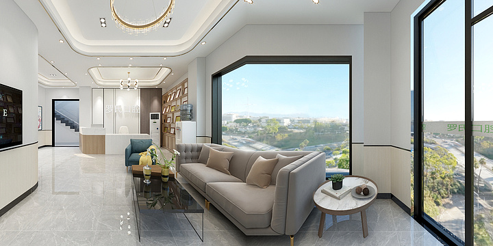 富城装饰工程-罗氏牙科一楼-装修设计方案