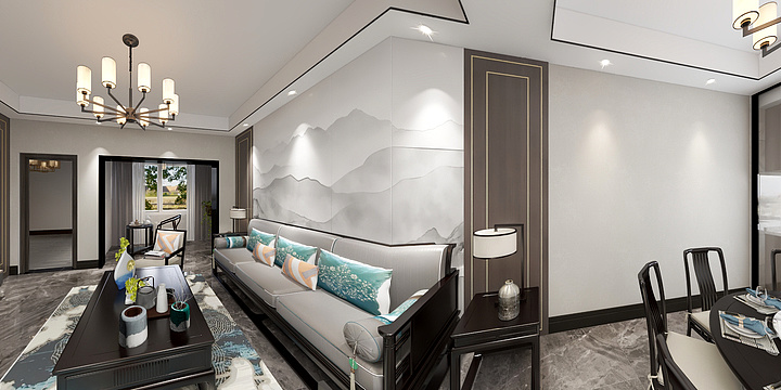 设计师翊承-理想尔湾-装修设计方案