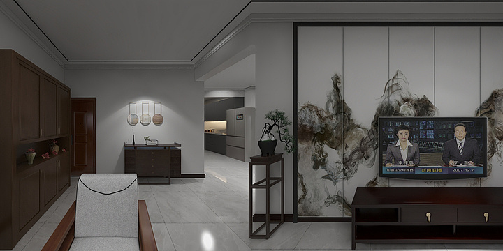 峰华设计天津金宜家装饰-柳溪苑3号楼-装修设计方案