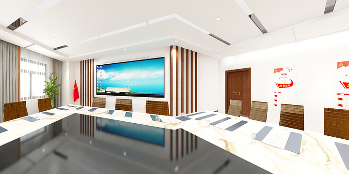 谐风-会议室-装修设计方案