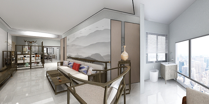 BEN高定设计-绿洲家圆C区。-装修设计方案