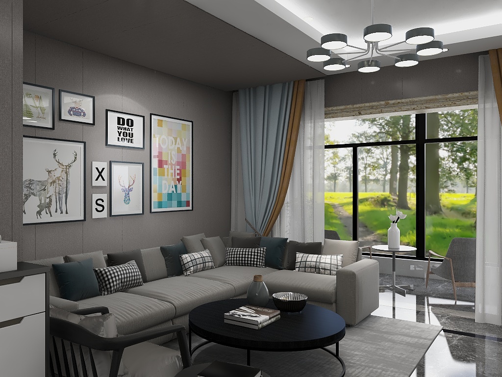 宇封-泷悦台303-装修设计方案