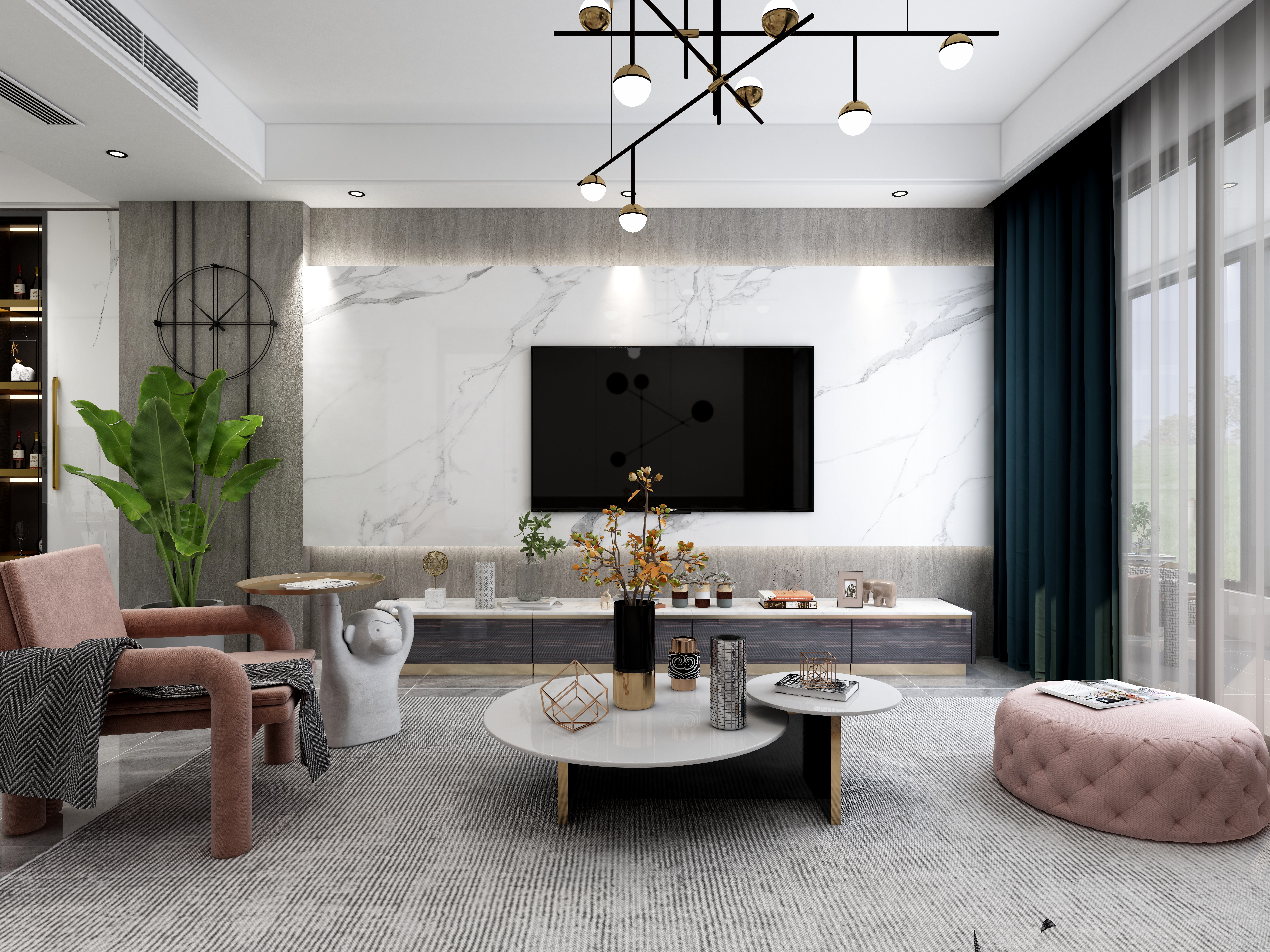 竺可桢-现代风格-副本-装修设计方案