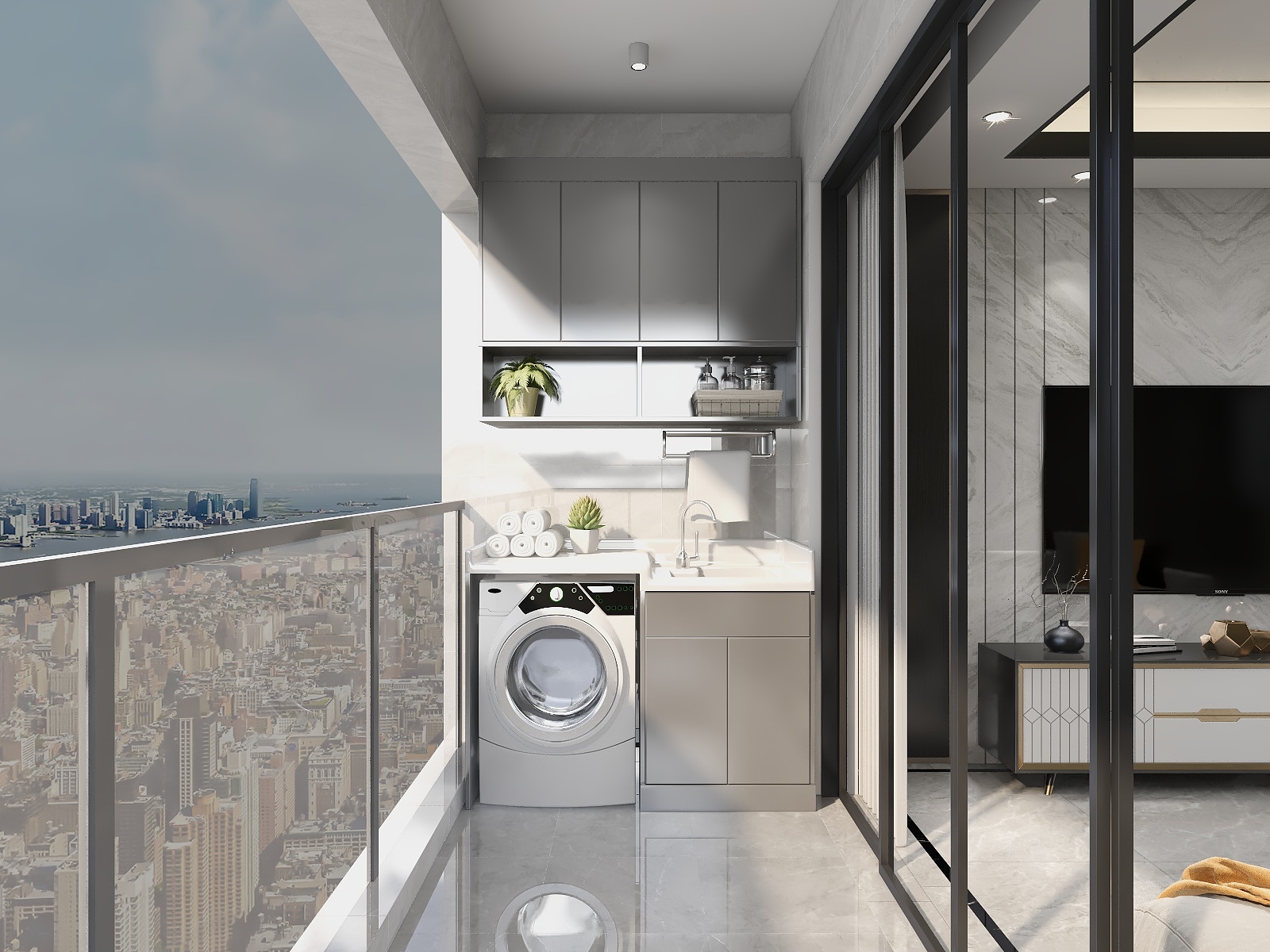 STARS星空设计-120方现代四居装修效果图