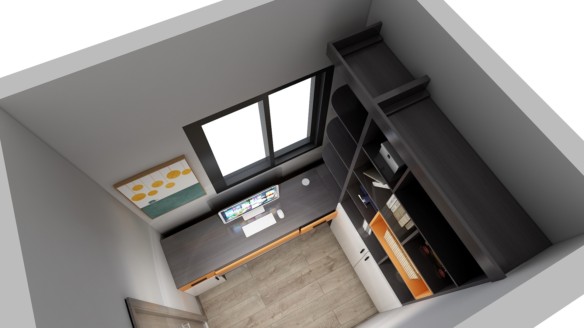 壹号衣柜-印江中D25栋1单元702-装修设计方案