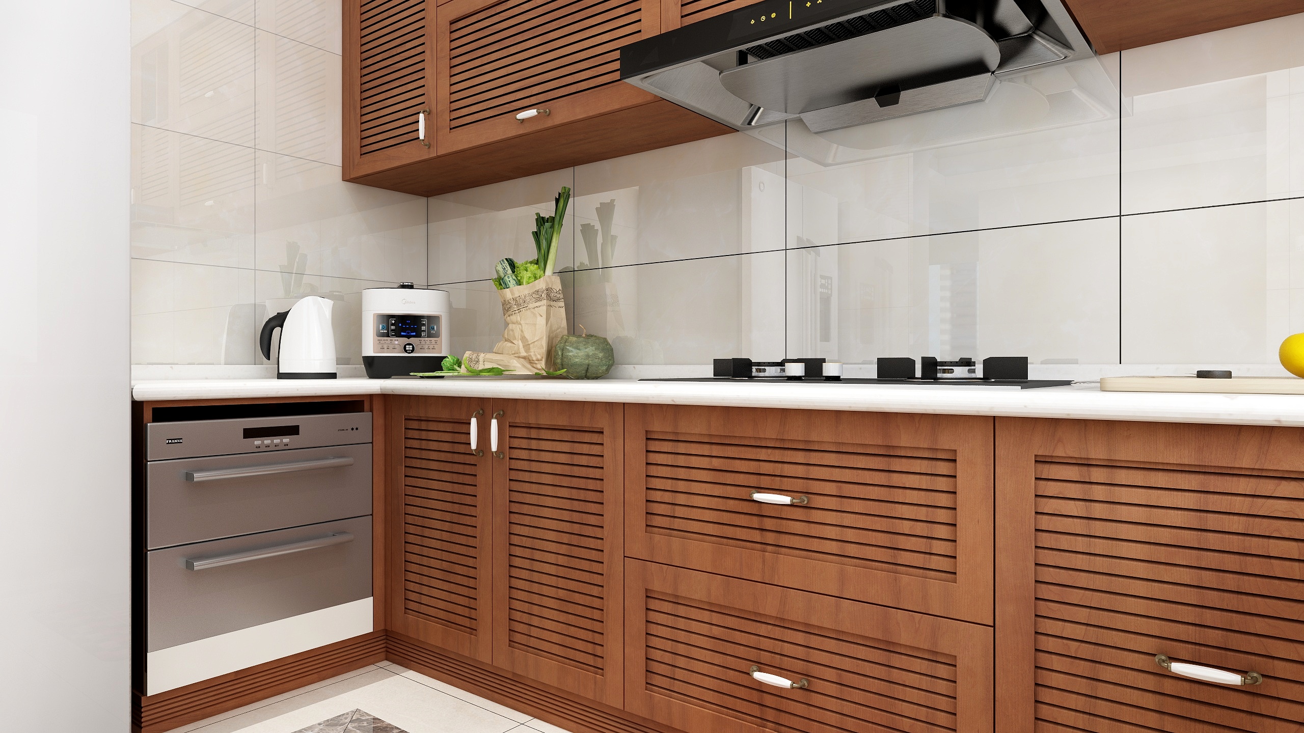 至简名设-文稳康-《誓言》195平新中式|五居室装修效果图