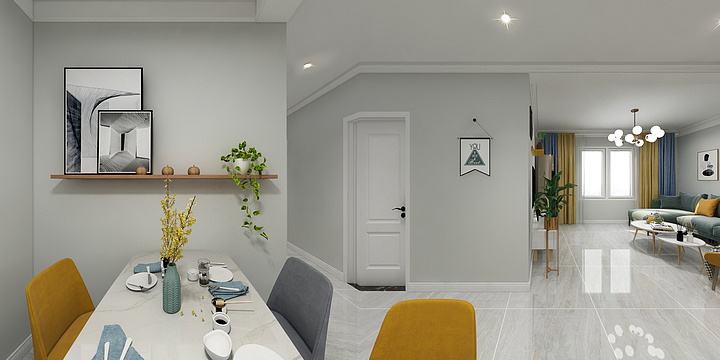 设计师吴林涛-居安城市花园-装修设计方案