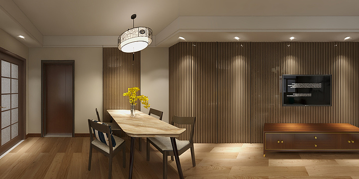 张龙-重庆大楼753室-方案2-装修设计方案