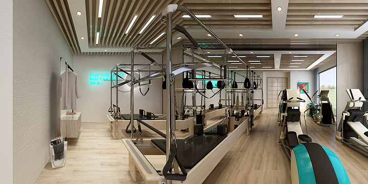 木子李水中金-菲.瑜伽馆-装修设计方案