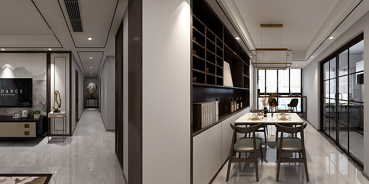 代之恒-N9-1.2.3号楼140户型代之恒新中式-装修设计方案