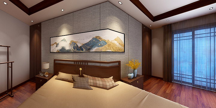 乾清阁-泉州私人别墅二层-装修设计方案