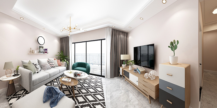 cqmxc-力高澜湖峯景5栋1904-装修设计方案