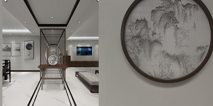 空间设计师v王林-0.9香山公寓-装修设计方案