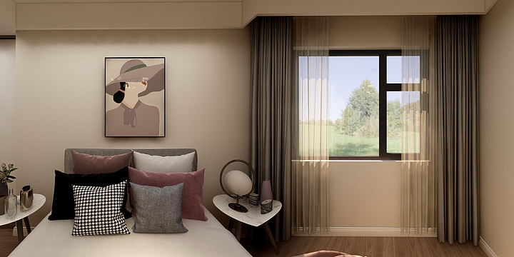 一笑风过-302--装修设计方案