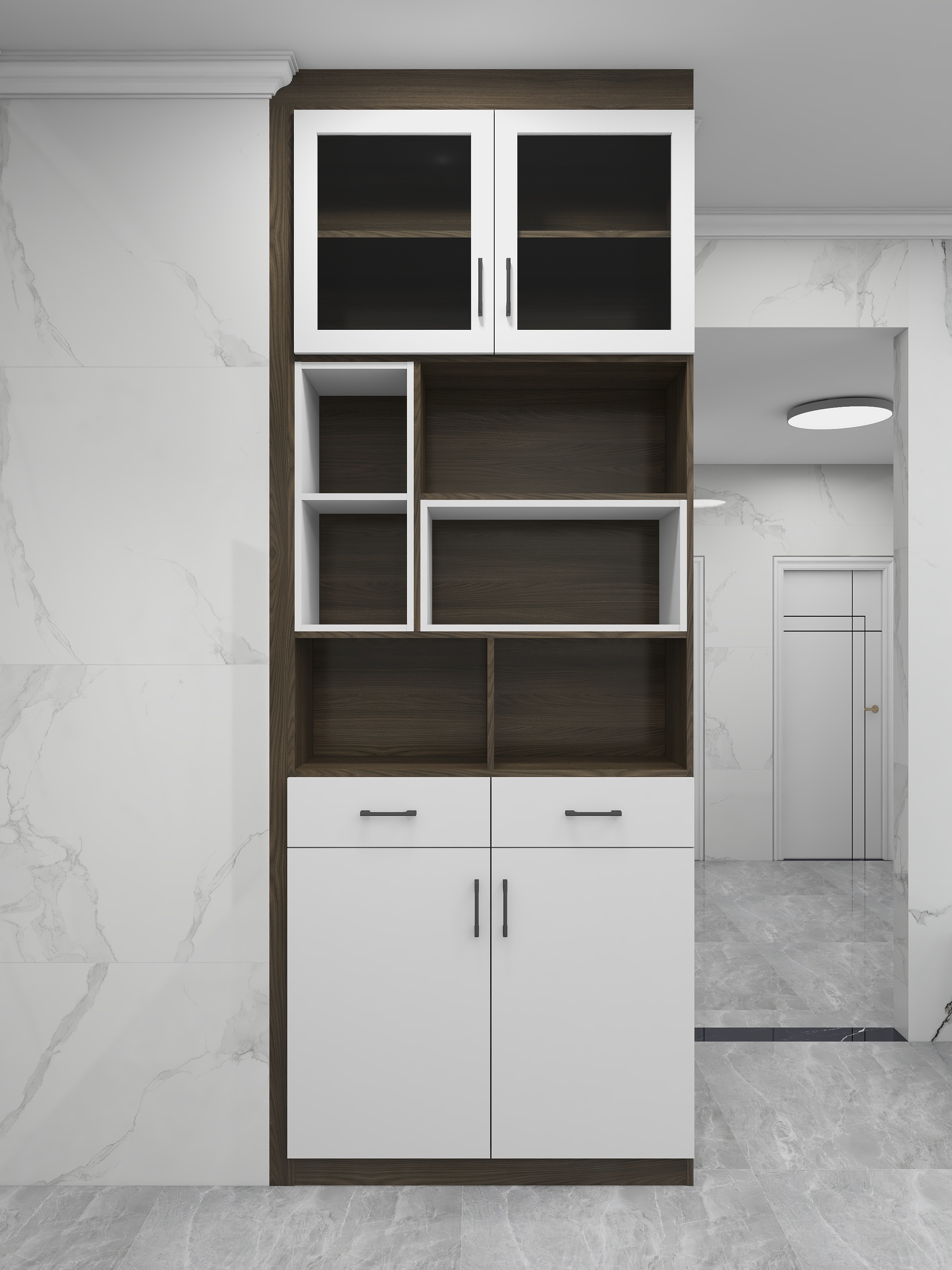 梵帝蔓家装宅配阿宝-瀚天新城801-装修设计方案