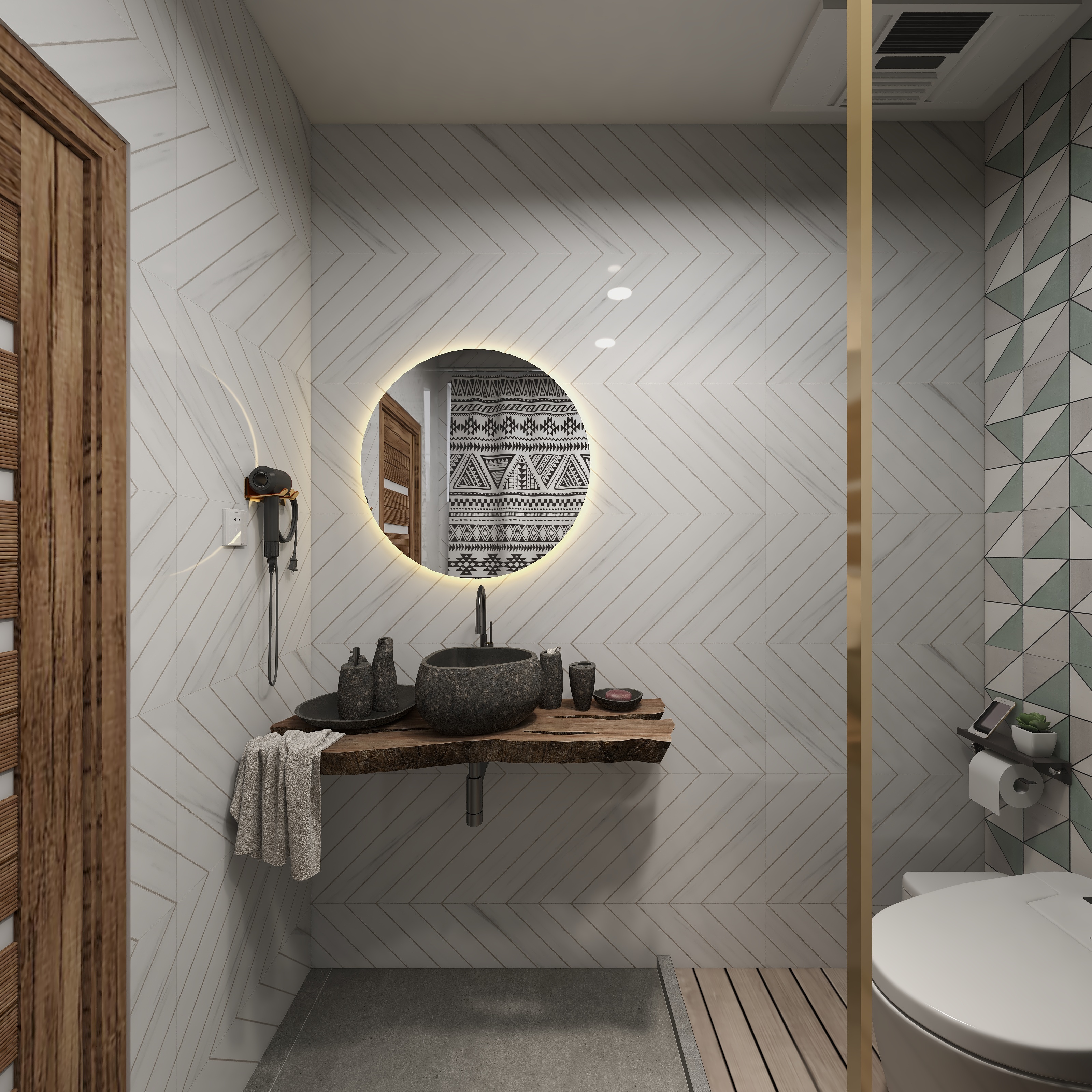 楚瑜设计-竹隐山舍装修效果图