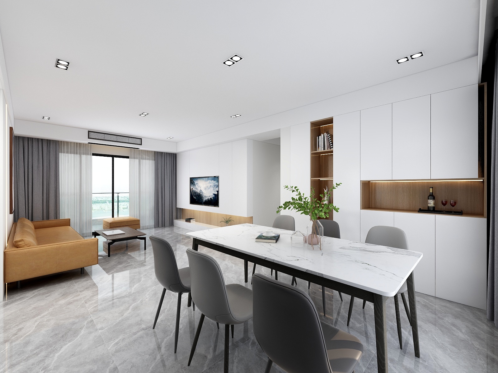 slicen-天赐锦园极简风格-装修设计方案