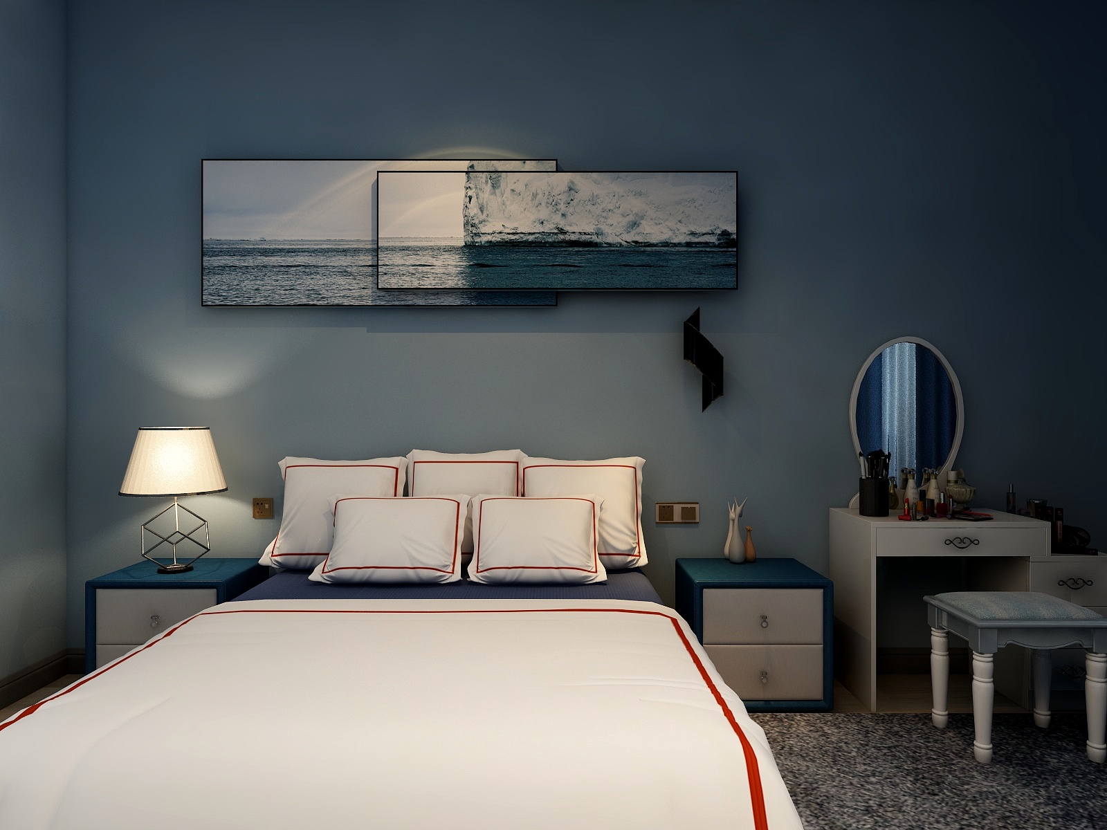 视觉11王琳-蓝调-Model-装修设计方案