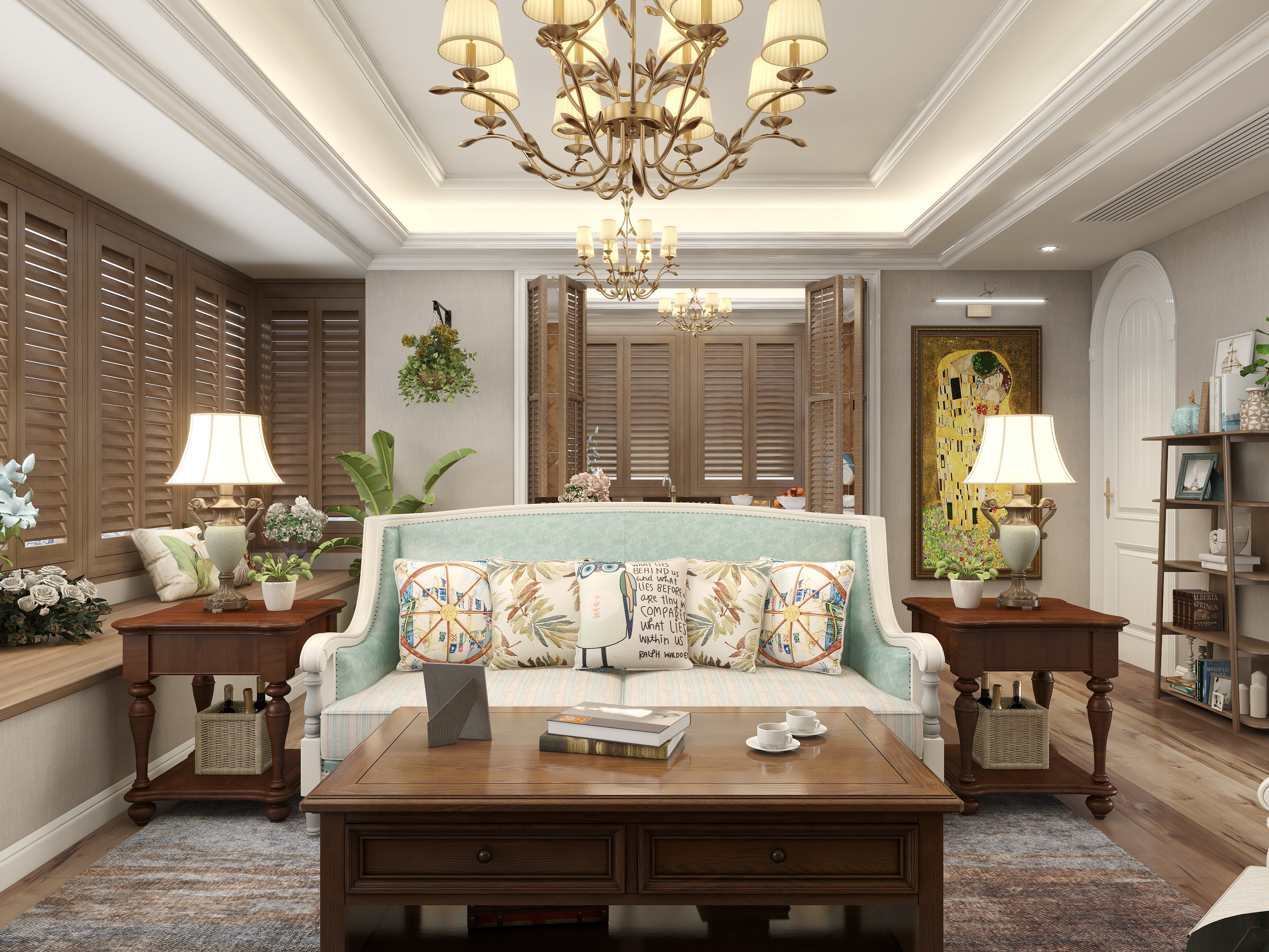 陈辉-桃源小镇装修效果图