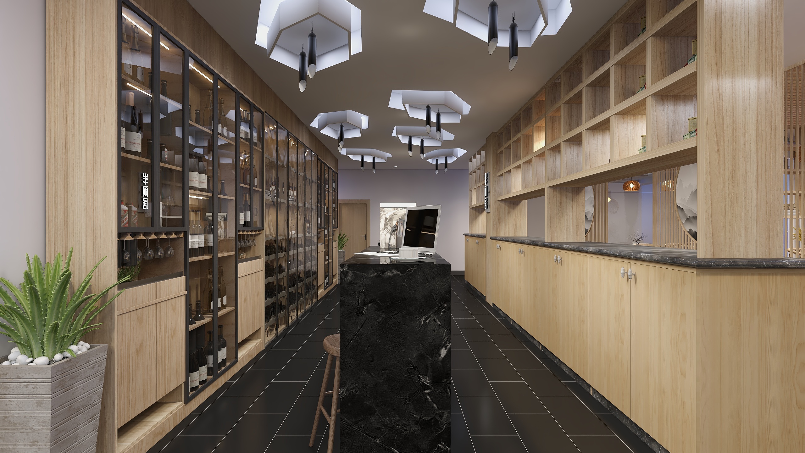 野境界-烟酒茶楼-半闲居-装修设计方案