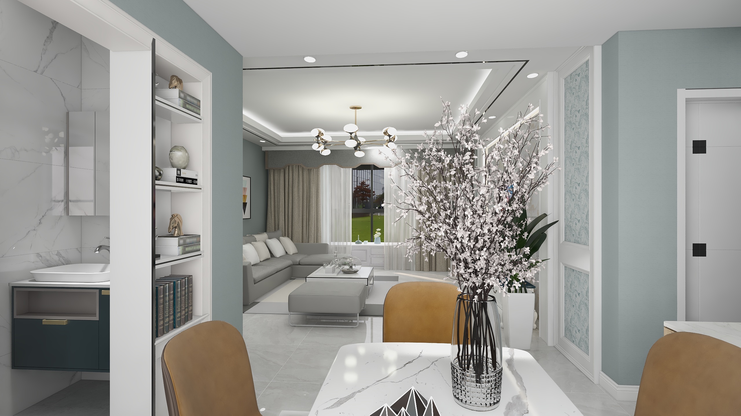 汉人美居装饰-鑫城民居（王娜）-装修设计方案