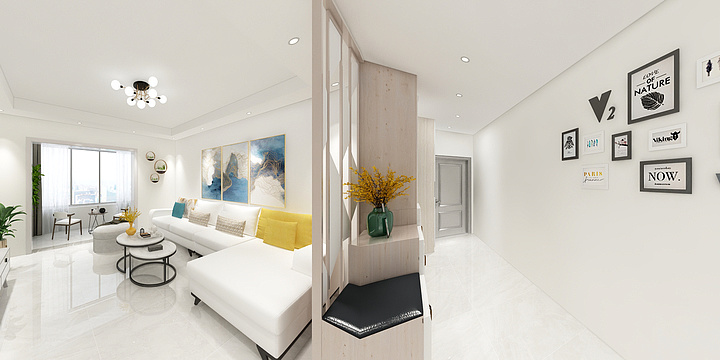 塰濤設計-温泉泰鹤城1-3-804酷家乐-装修设计方案