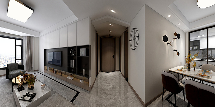 薛炜彤-雅兰亭唐女士-装修设计方案