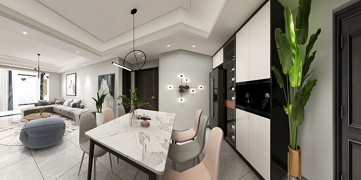 Ming丶X设计-泸溪现代惬意风-o-装修设计方案